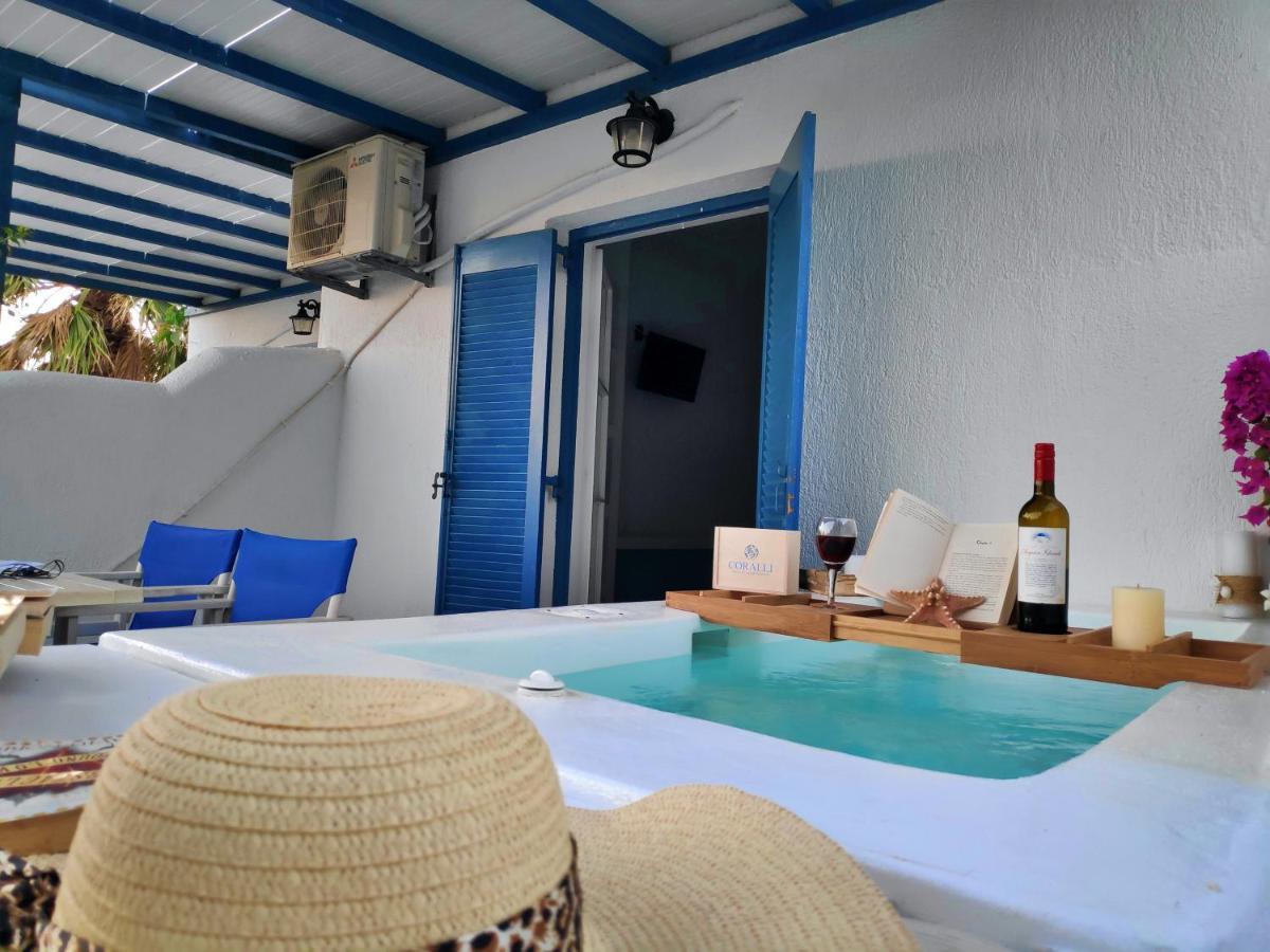 Coralli Beach Apartments Mikri Vigla Extérieur photo