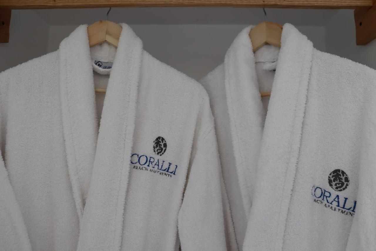 Coralli Beach Apartments Mikri Vigla Extérieur photo