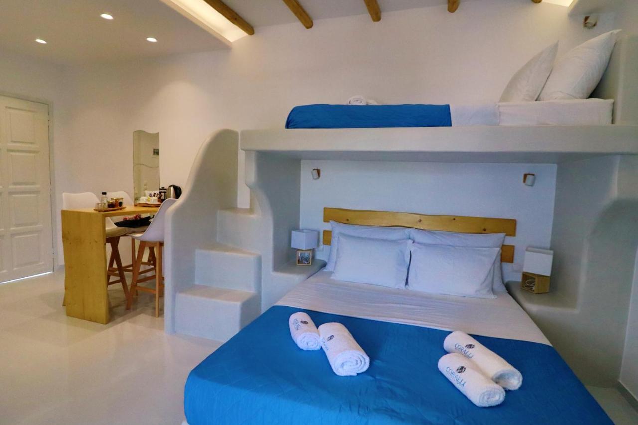 Coralli Beach Apartments Mikri Vigla Extérieur photo