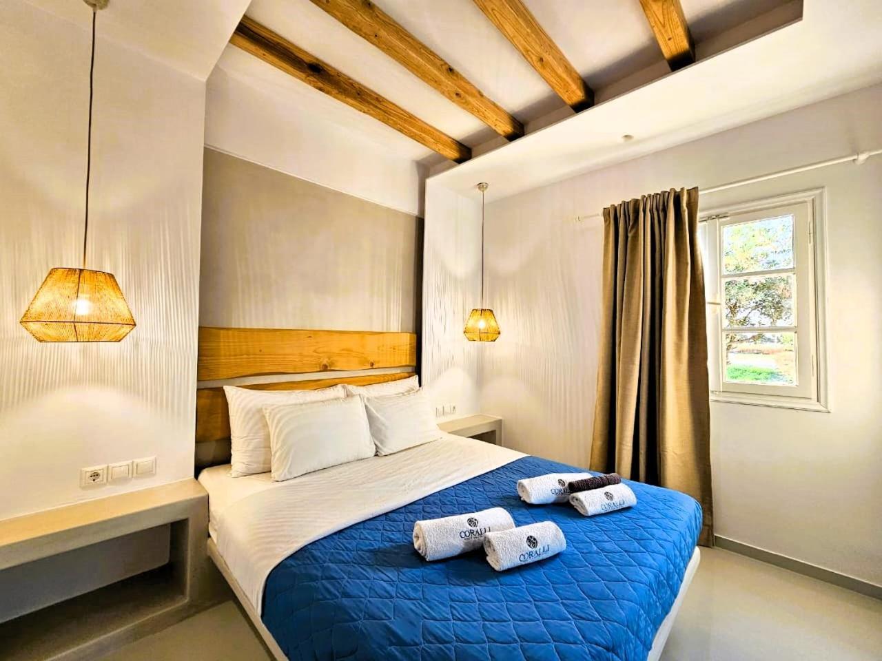 Coralli Beach Apartments Mikri Vigla Extérieur photo