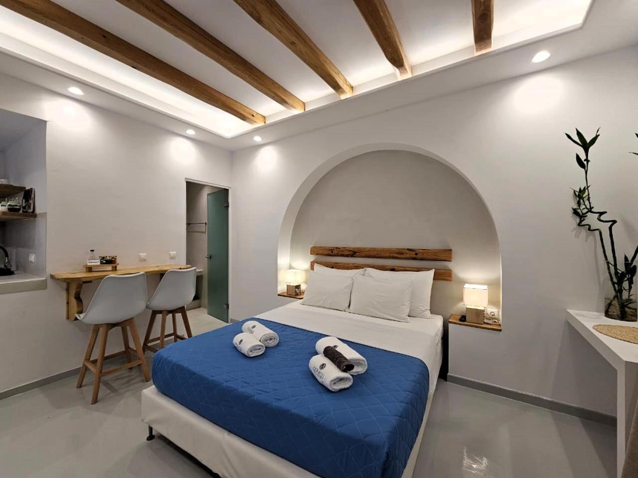Coralli Beach Apartments Mikri Vigla Extérieur photo