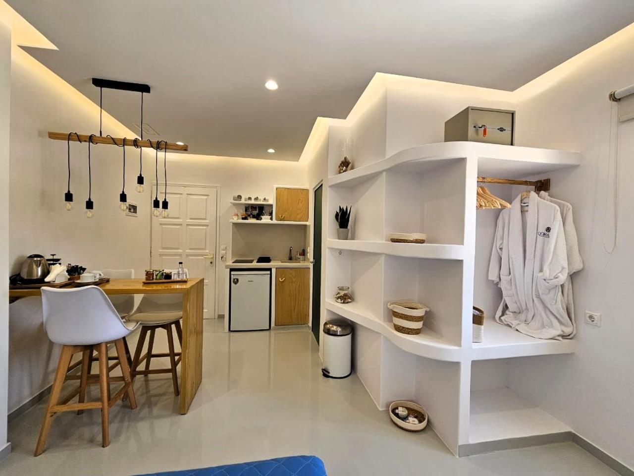 Coralli Beach Apartments Mikri Vigla Extérieur photo