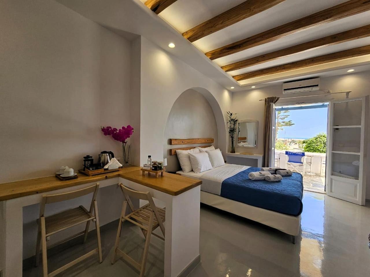 Coralli Beach Apartments Mikri Vigla Extérieur photo