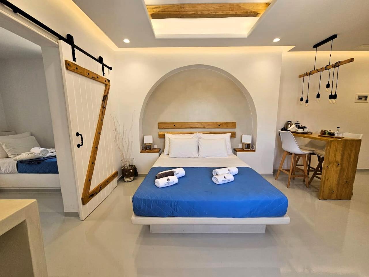 Coralli Beach Apartments Mikri Vigla Extérieur photo